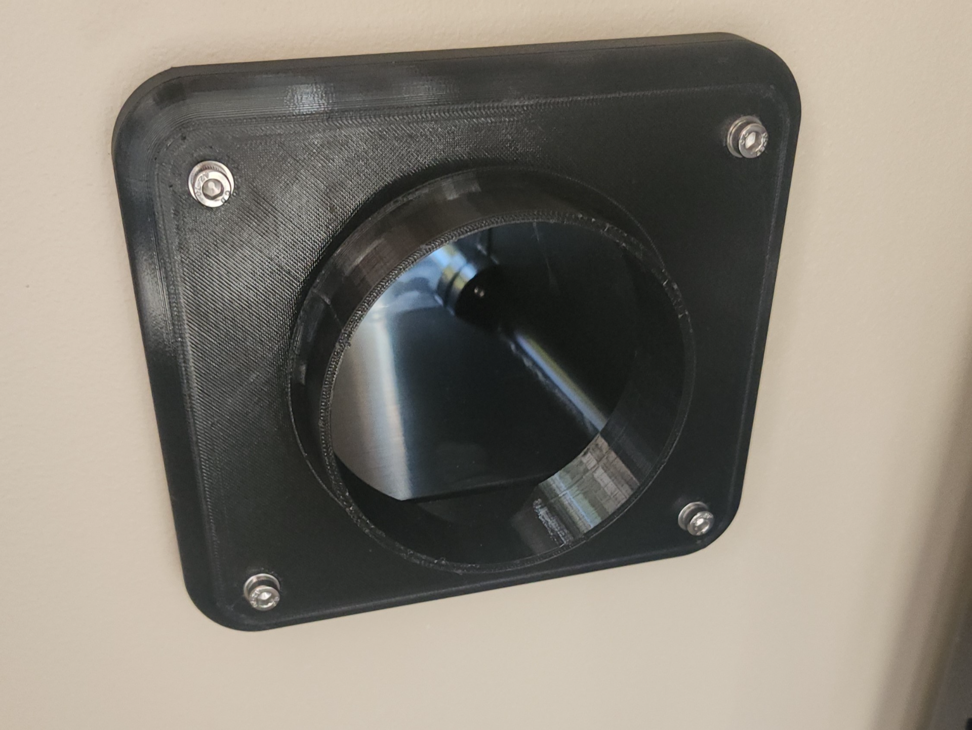 100mm Fan duct wall pass through