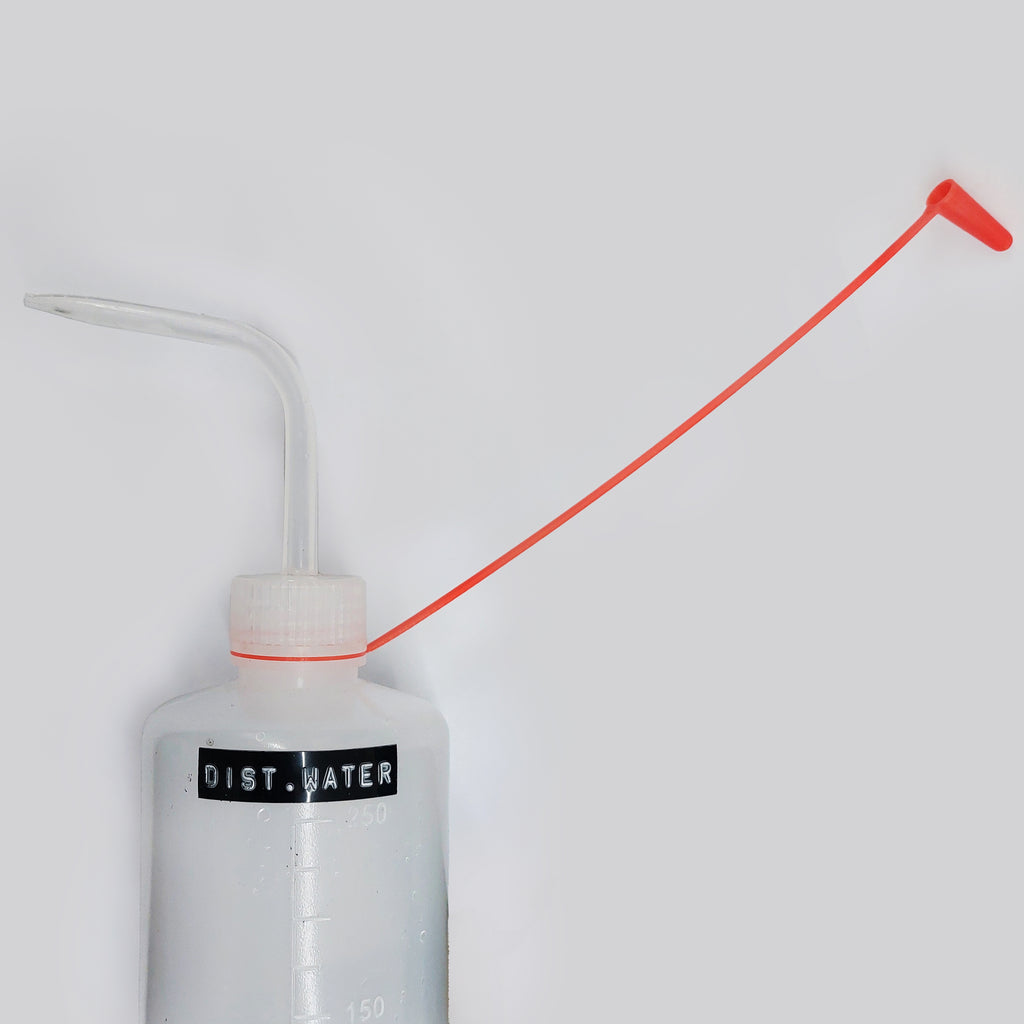 Squirt Bottle Cap / Squeeze Bottle Cap with link for 250ml bottles