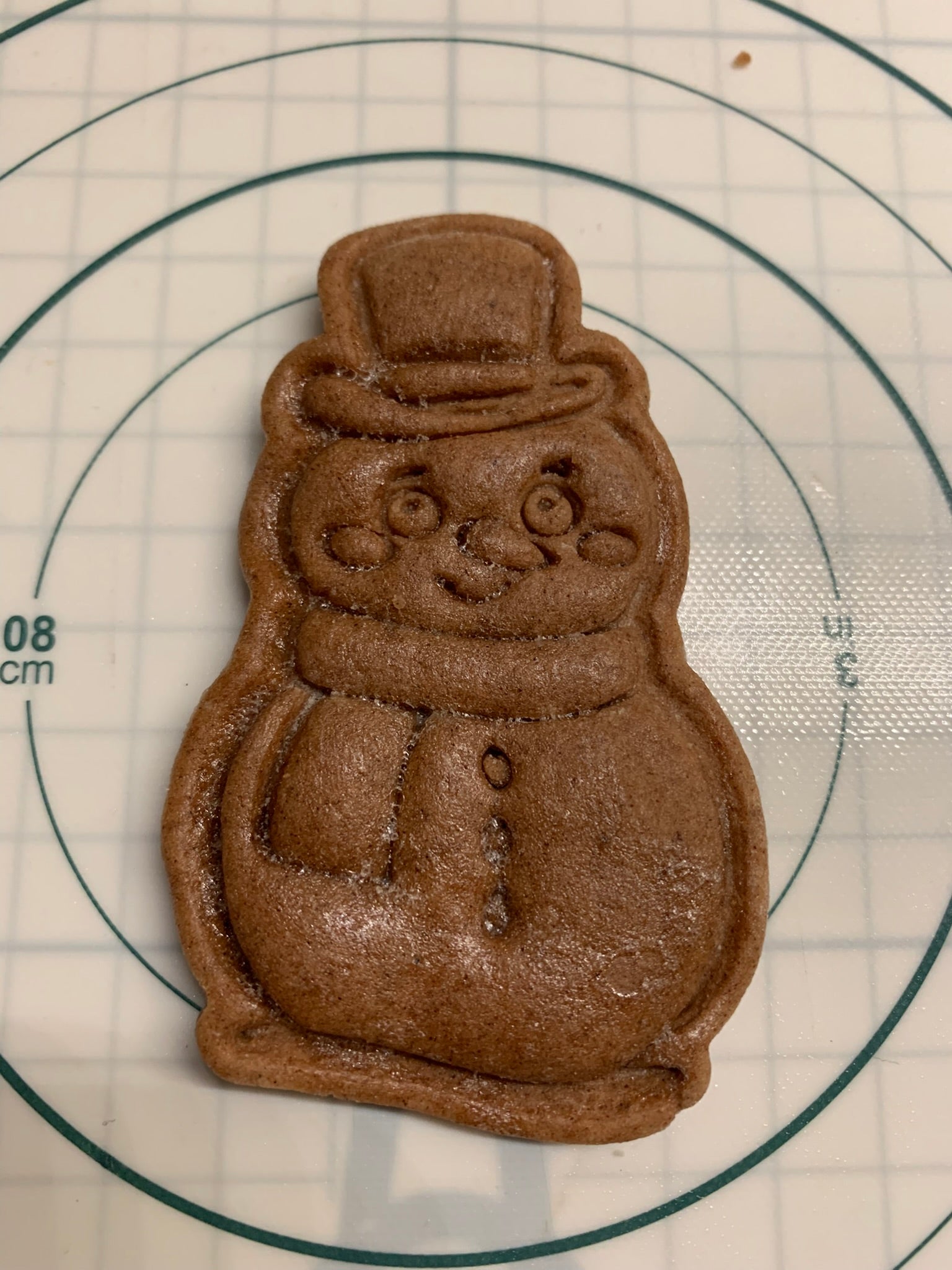 Snowman cookie cutter