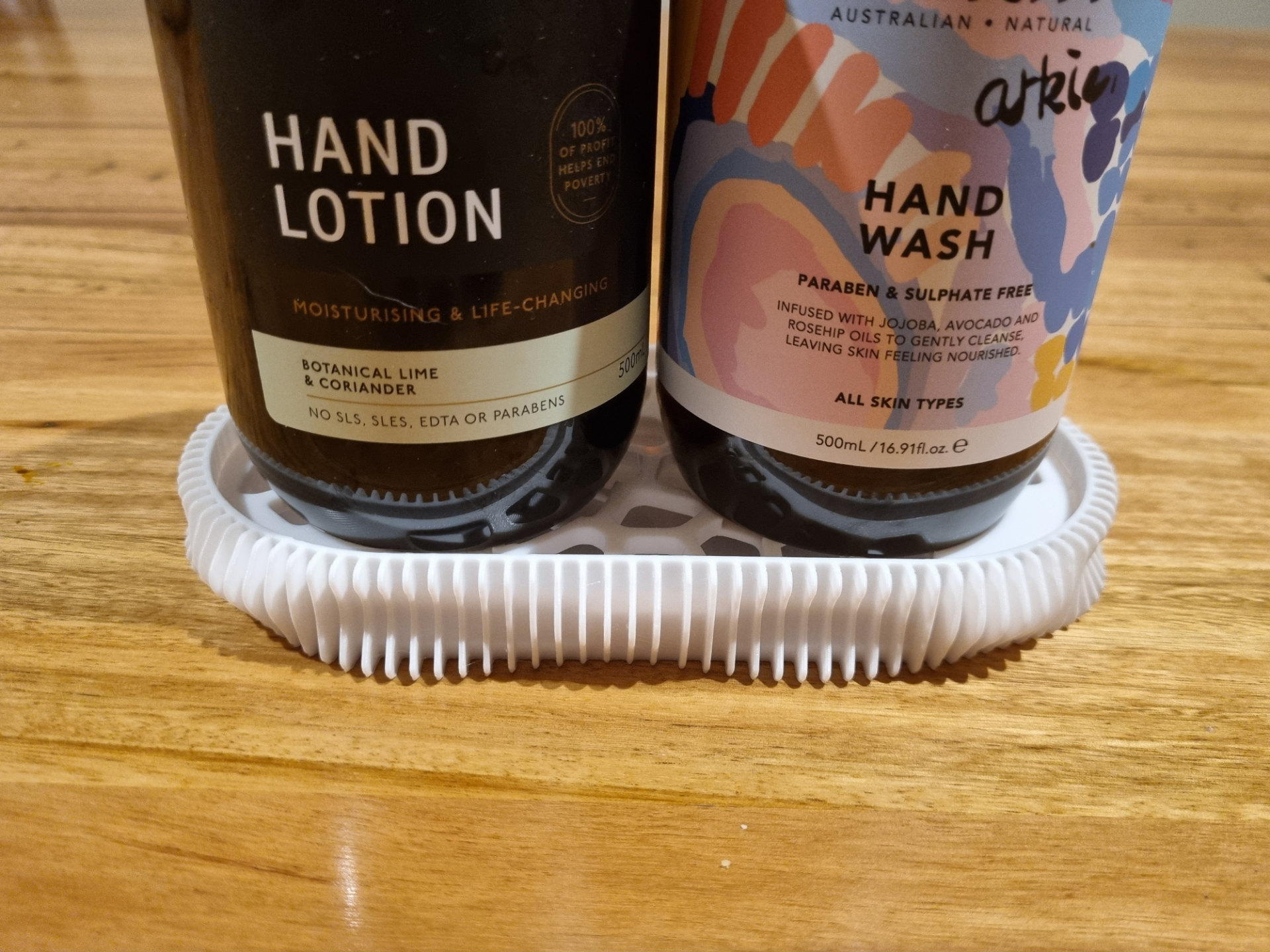 Bottle Hand Soap Dish