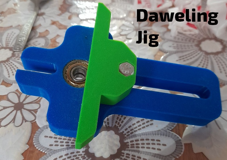 Adjustable Daweling Jig Woodworking 8 mm