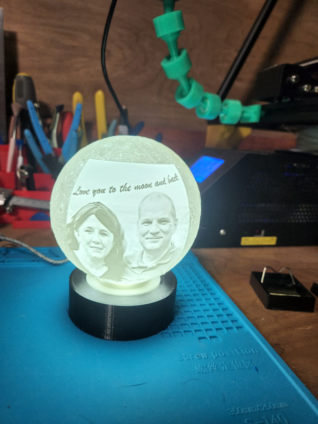 Lithophane Globe Base