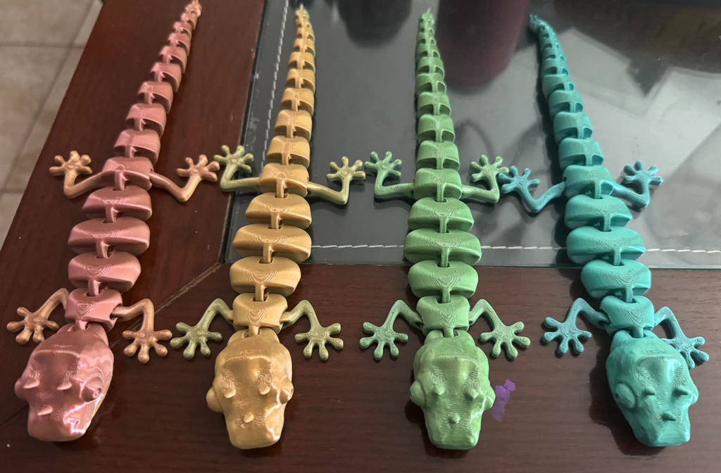 Articulated Lizard with added head-to-torso link