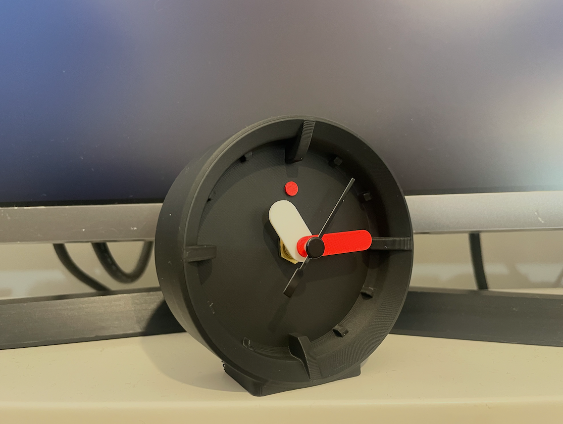 Minimalistic Desktop Clock
