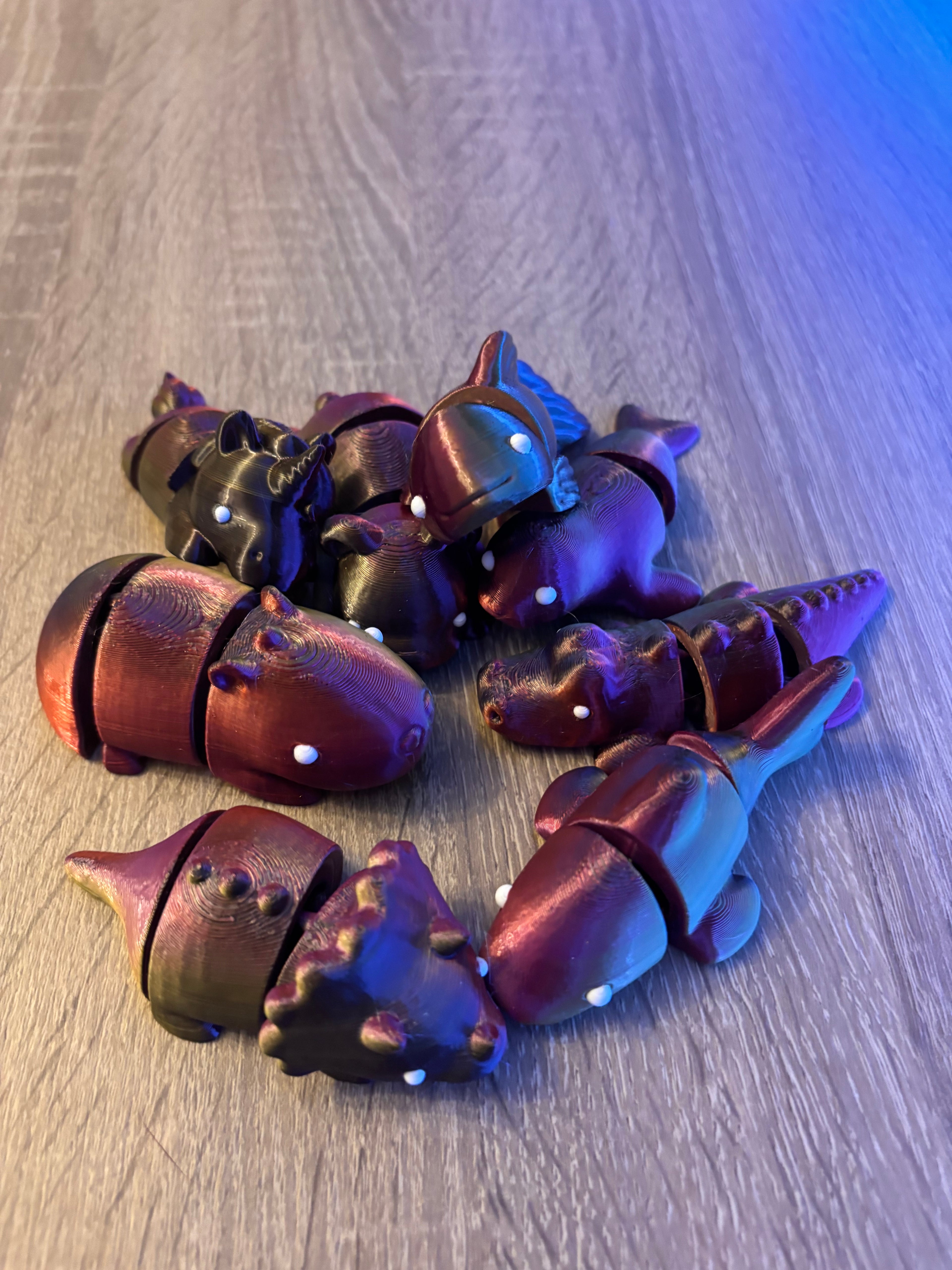 13 Flexi Fidget Animals