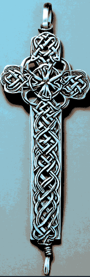 Celtic Knot Designs of Crosses - Set of 3 Bookmarks