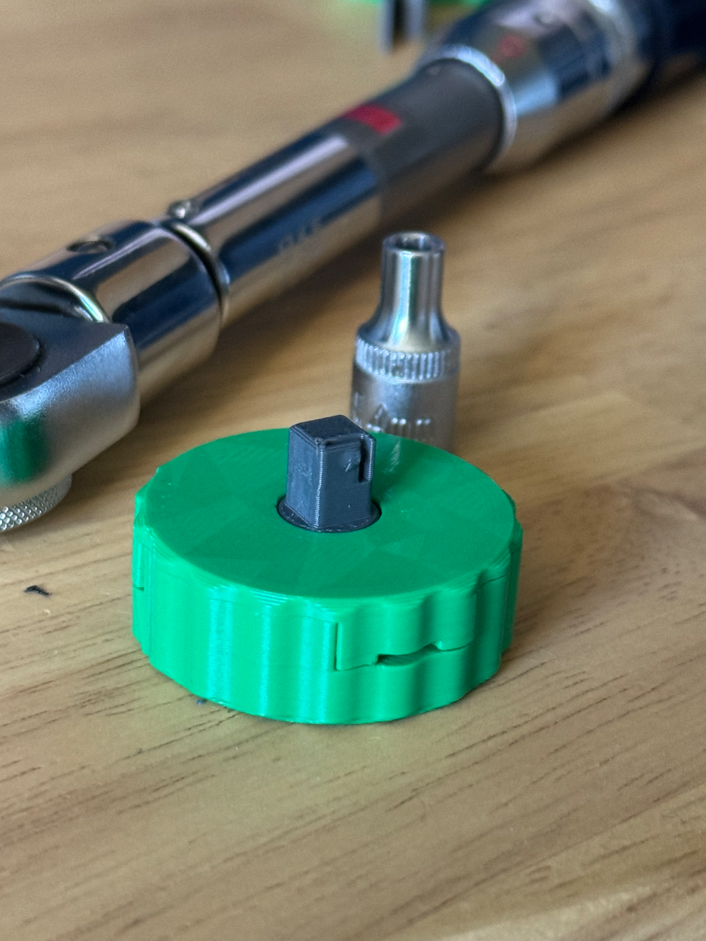 Ratcheting Torque Wrench for Nozzle by Bondtech