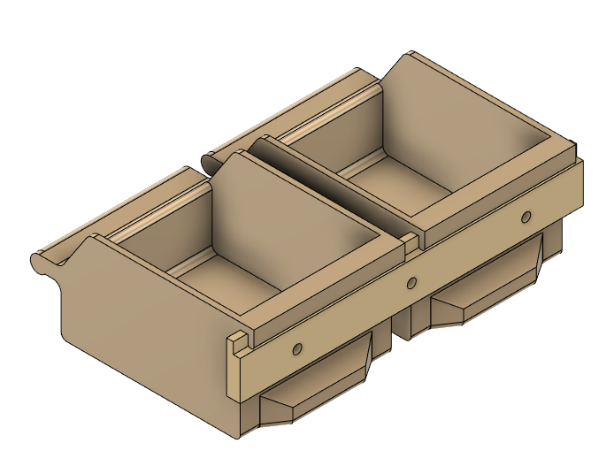 Hanging Storage Box for HSW, Multiboard and bare