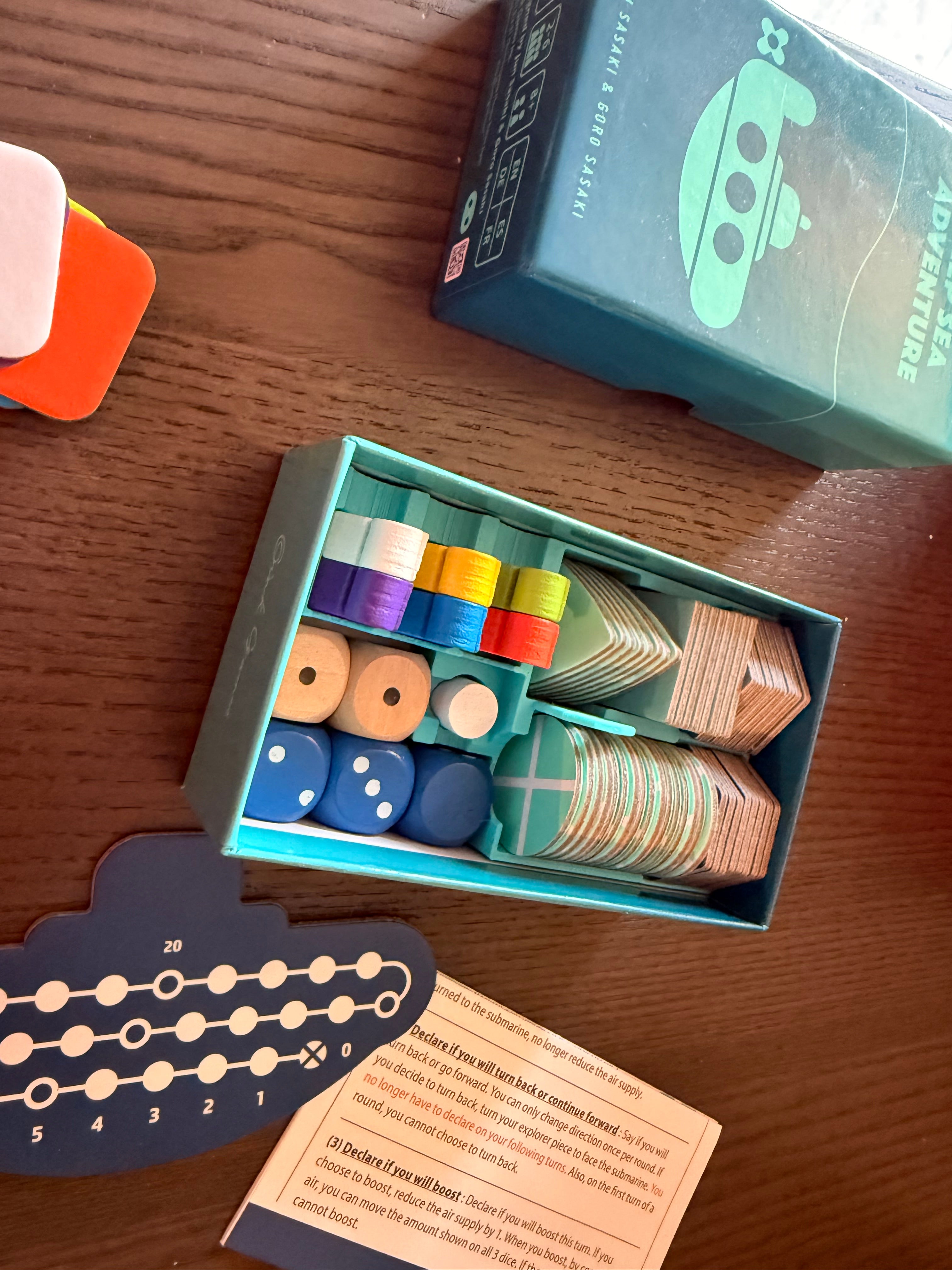 Deep Sea Adventure: Boost Insert