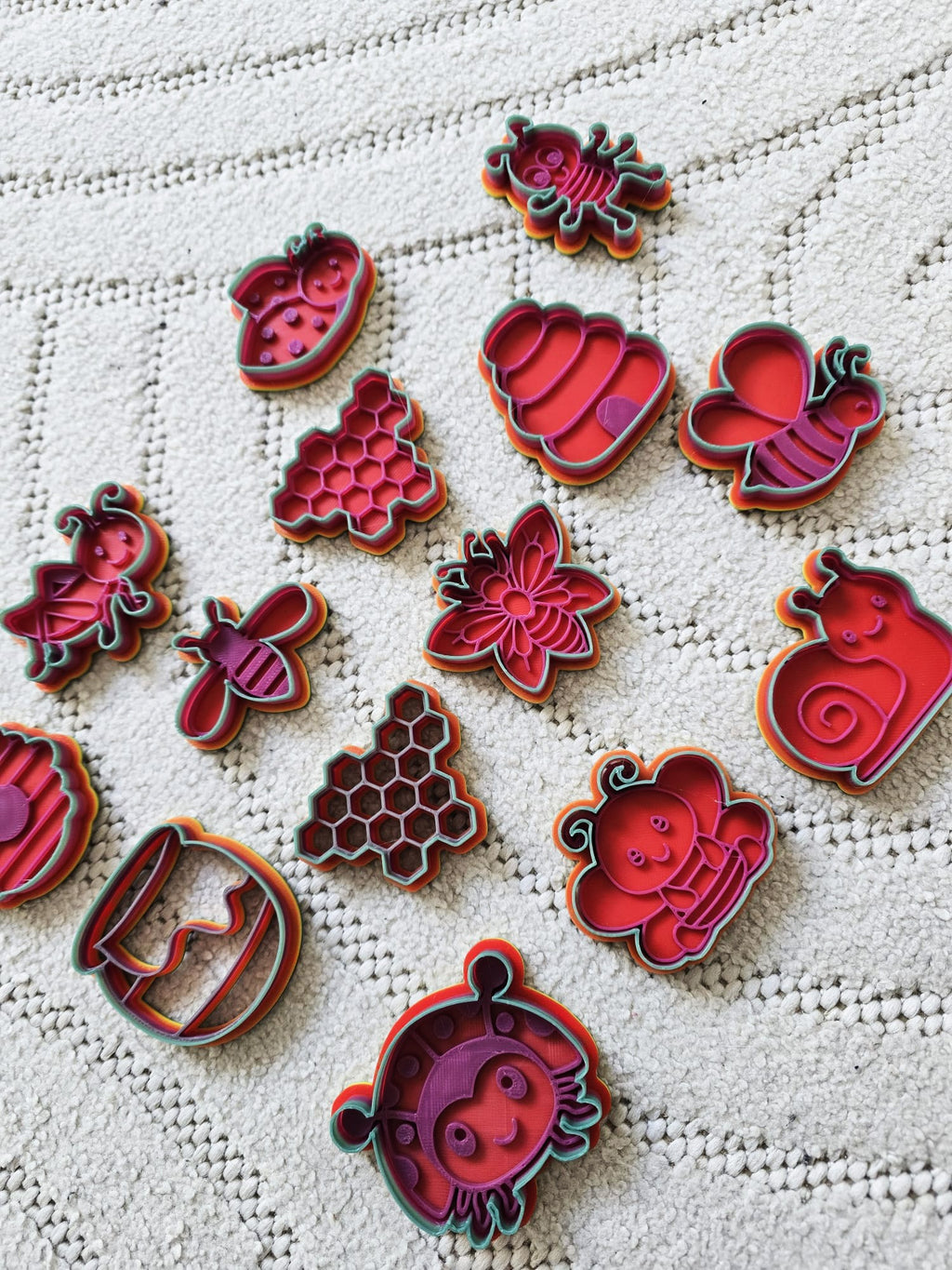 Cute Honey Bugs Insect Cookie Cutter Playdoh Clay
