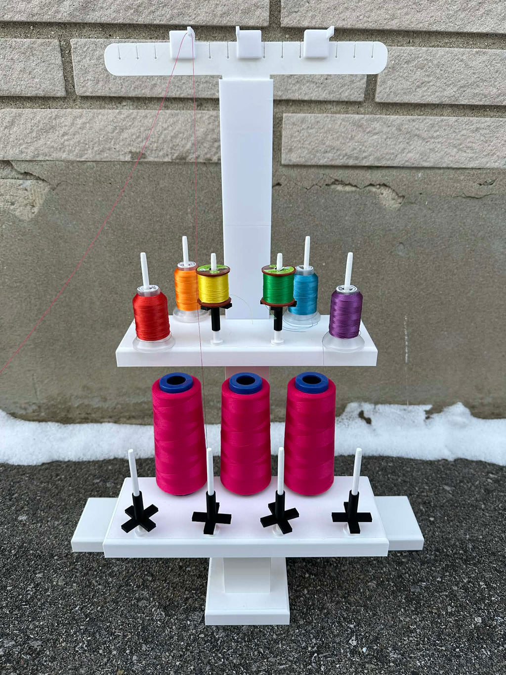 Embroidery Spool Stand for Sewing Machine