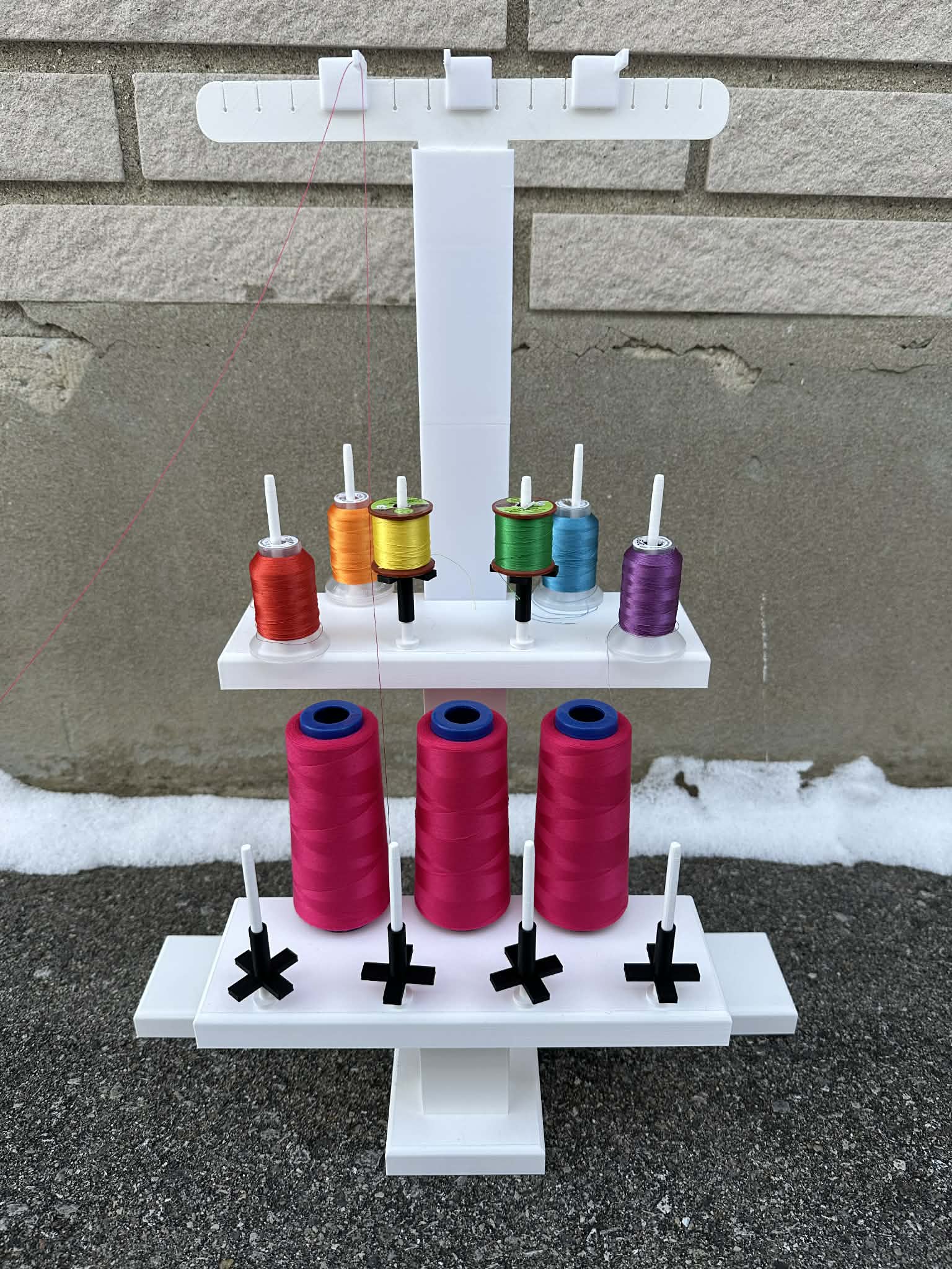 Embroidery Spool Stand for Sewing Machine