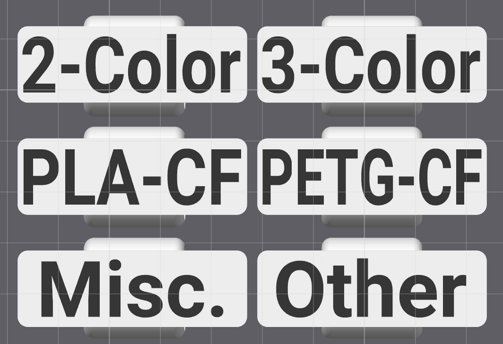 RepRack Labels | Customizable
