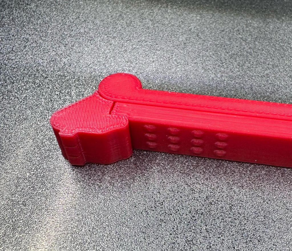 100mm Bag Clip Print in Place
