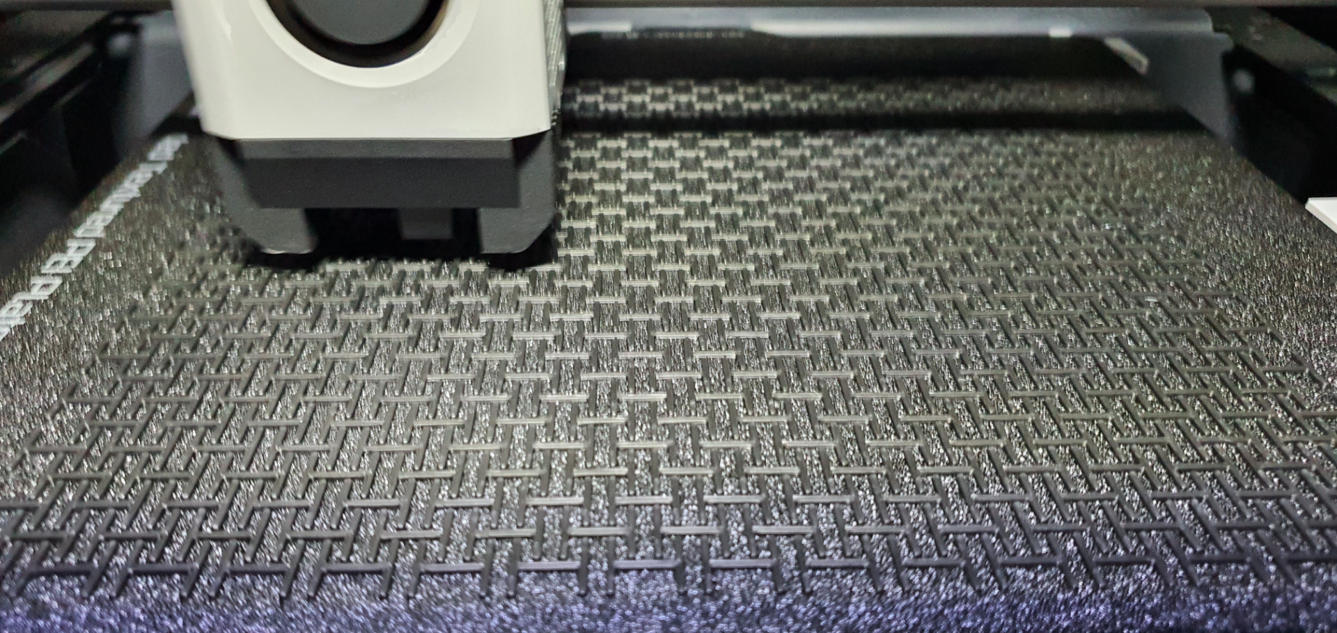 fabric lattice cube pattern