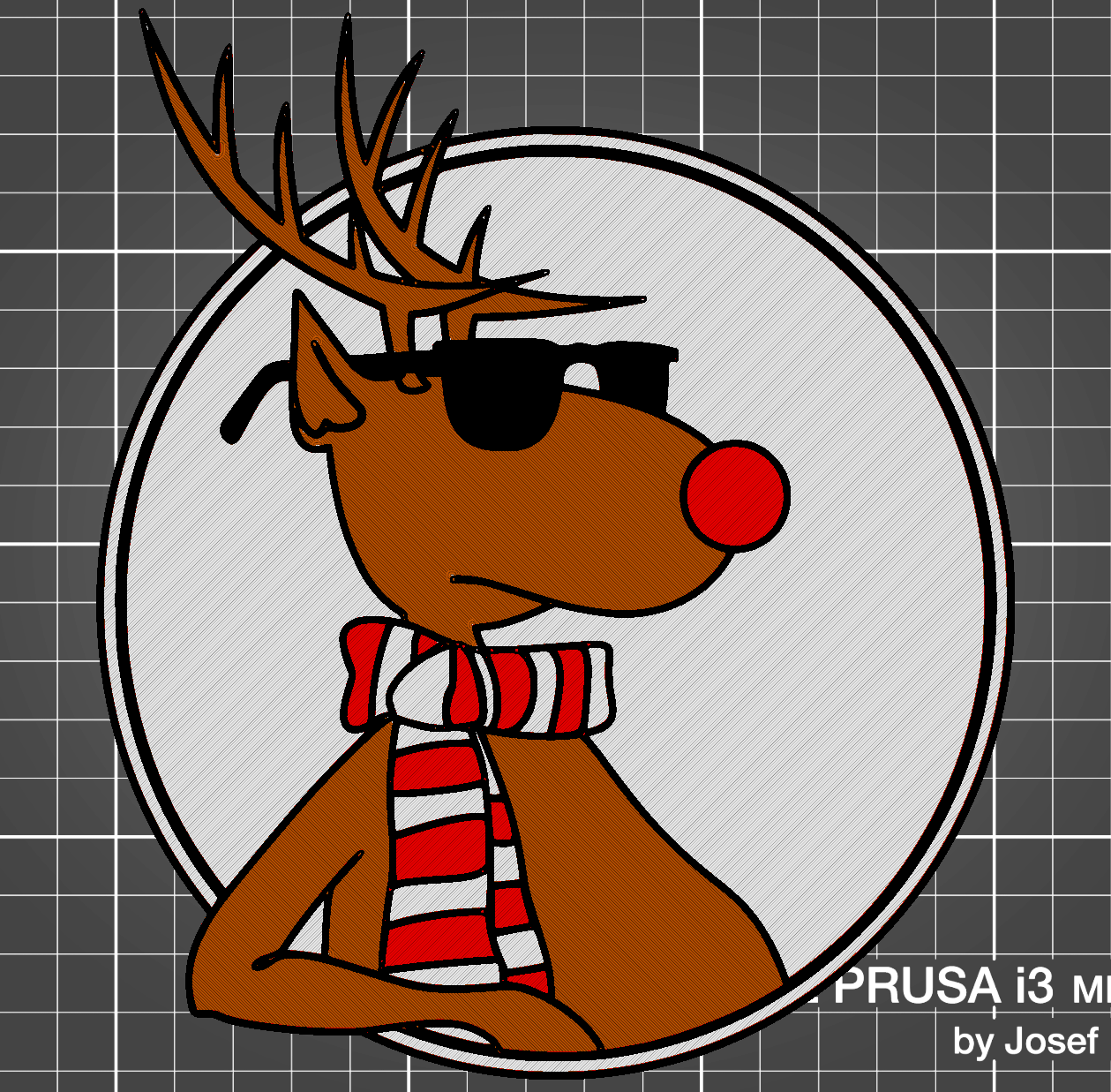Cool Rudolph 4 Colors