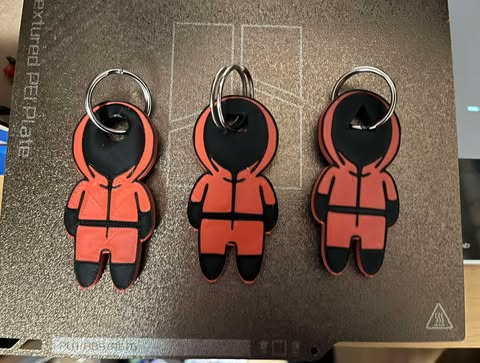 Squid game - Keychain (SELL ANYWHERE)