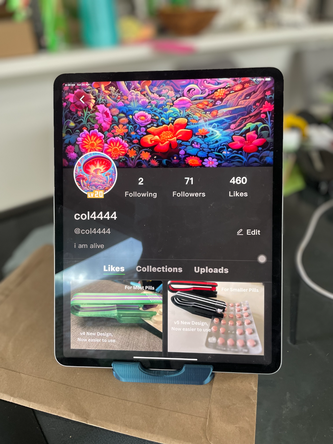 iPad/iPad Pro/Tablet Desk Stand