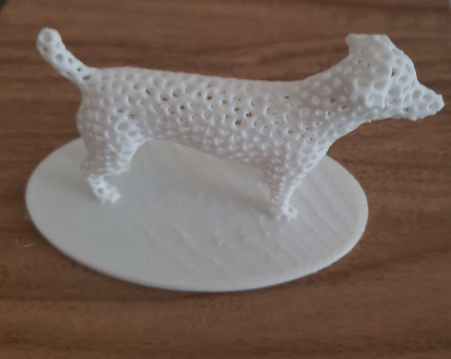 Voronoi Dog Sculpture!