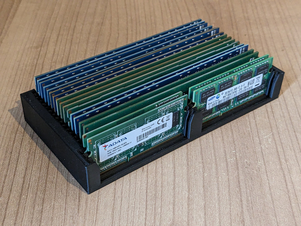 DIMM and SODIMM ram holder