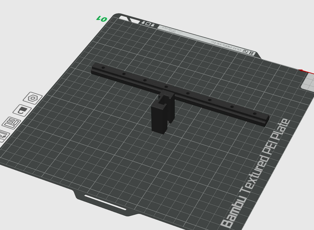 LML12B 200mm Linear Rail - 3D Print File