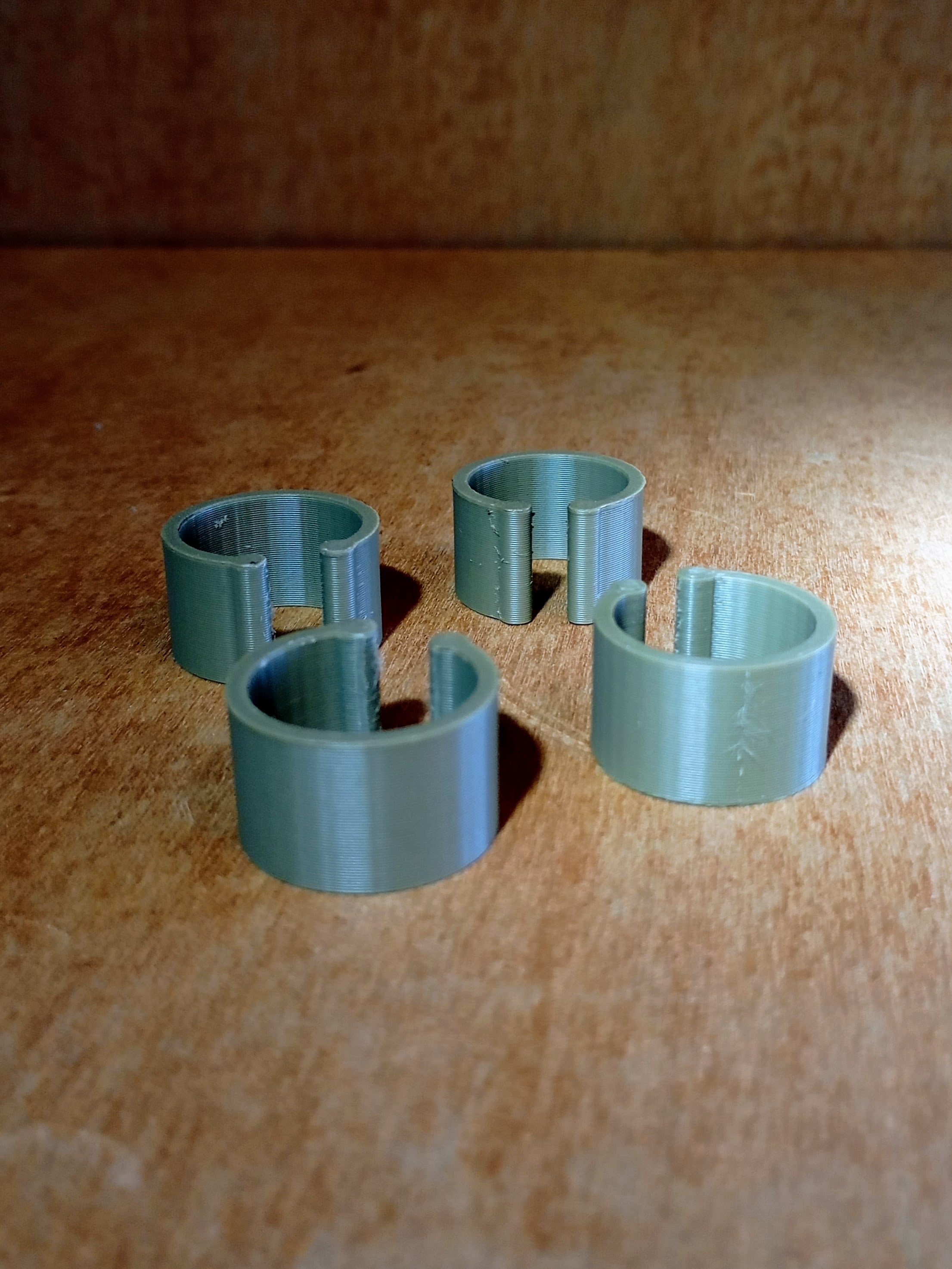 A Set of Pipe Clamps