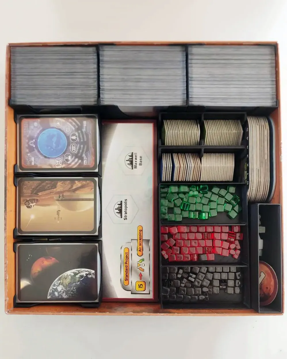 Terraforming Mars insert organizer