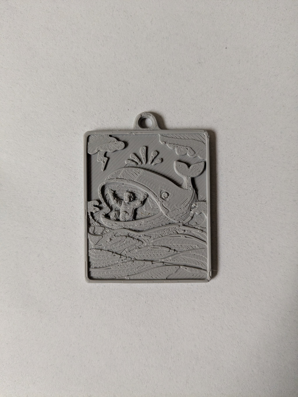 Jonah's Whale Biblical Keychain/Ornament