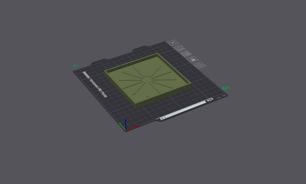 Square Plant Plate