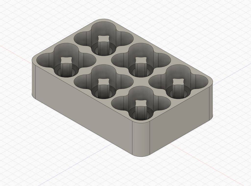 AA & AAA Battery Holder - Hybrid
