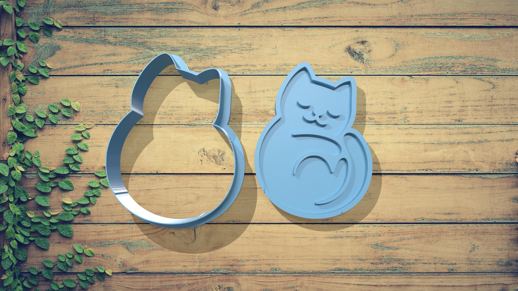 Cat Cookie Cutter Set