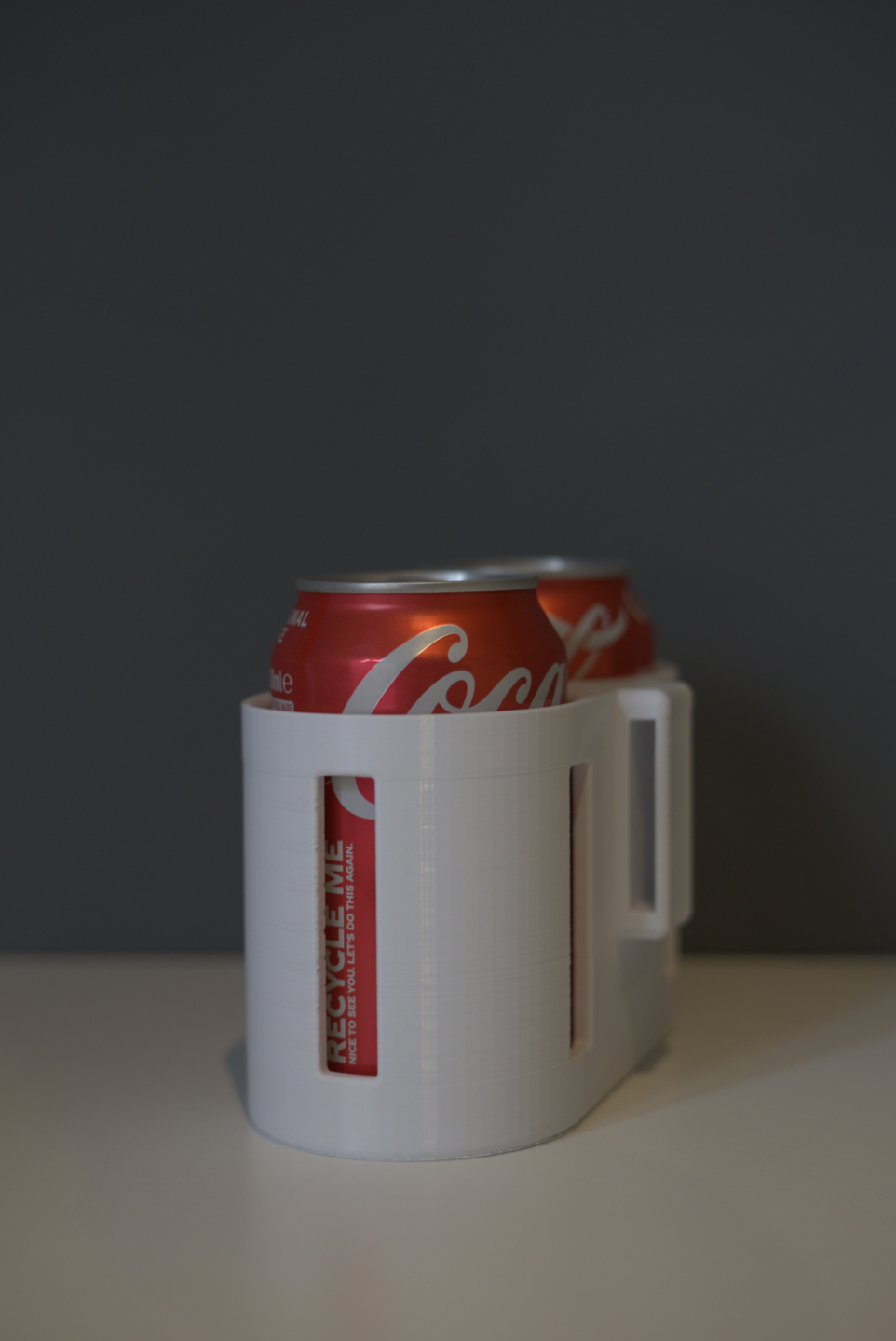 Can holder for belt