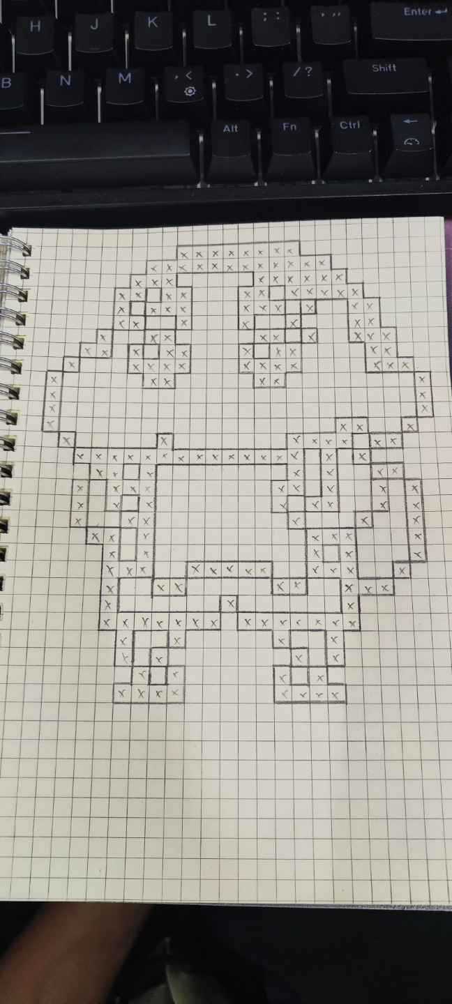 蜡笔小新像素画