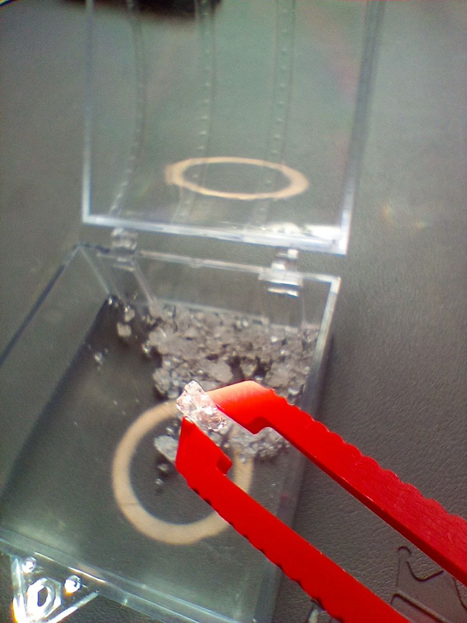 Straight tweezers 120 mm