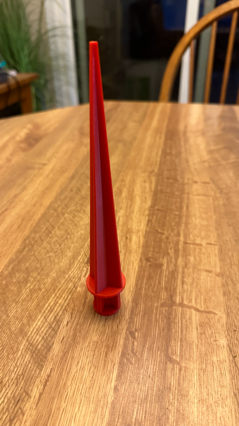 stake for light