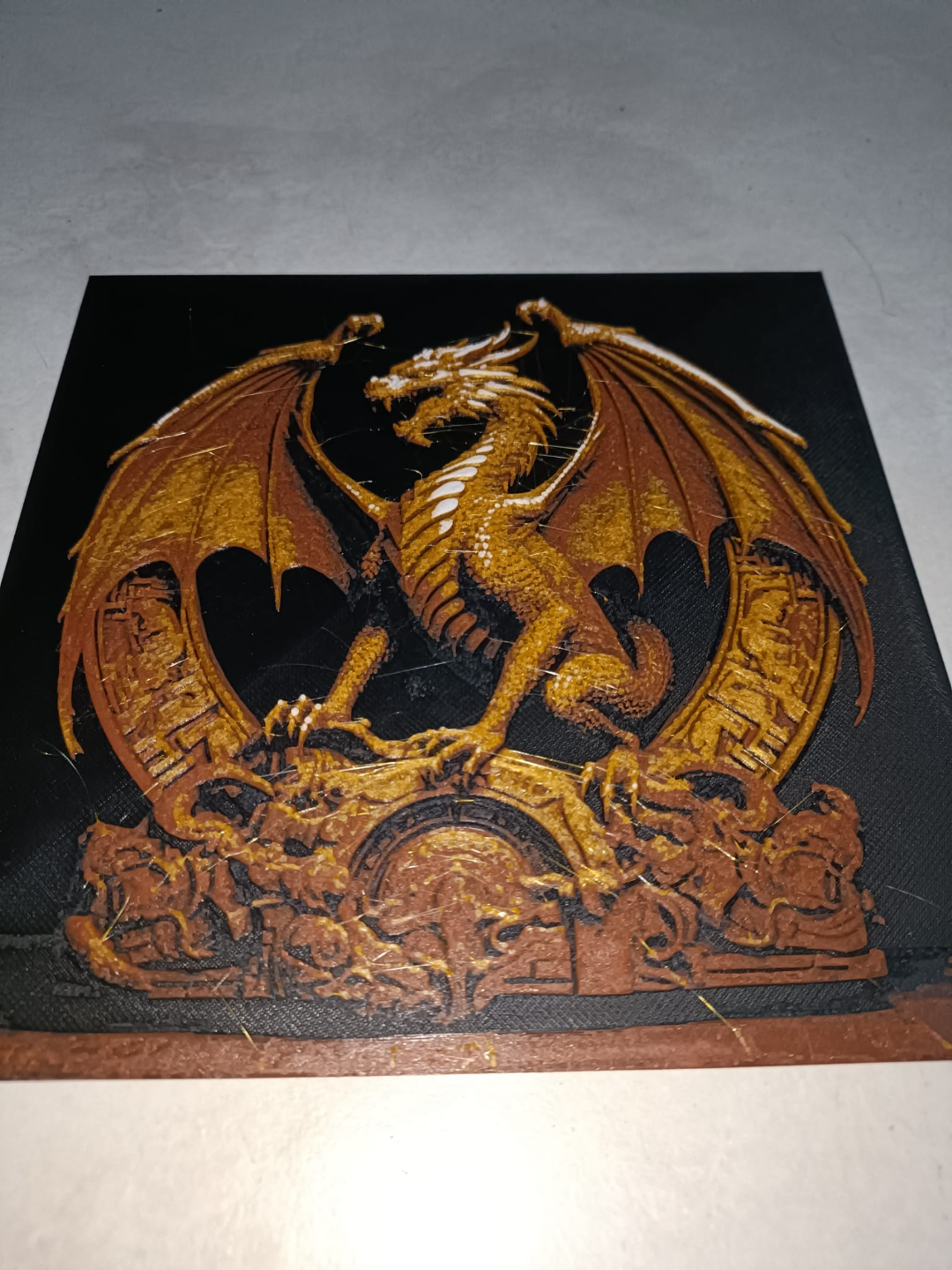 Gold Dragon - Hueforge