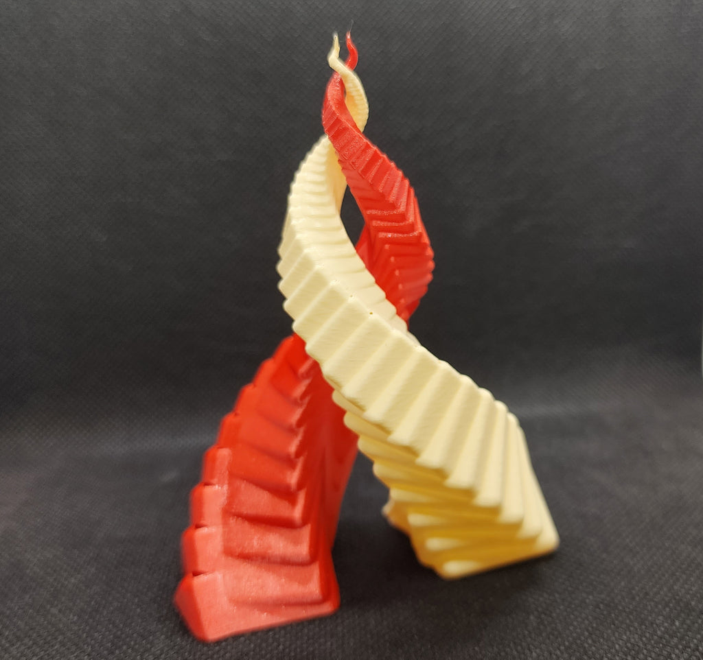 Twisted Horns Sculpture Double & Singles