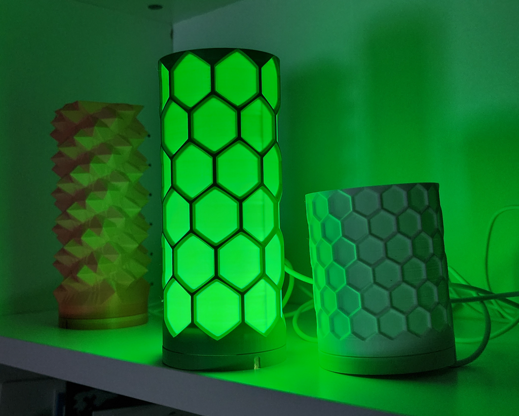 ⬡ Hex Lights for Bambu LED Lamp 001