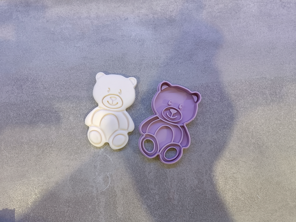 Cute Teddy Bear Cookie cutter