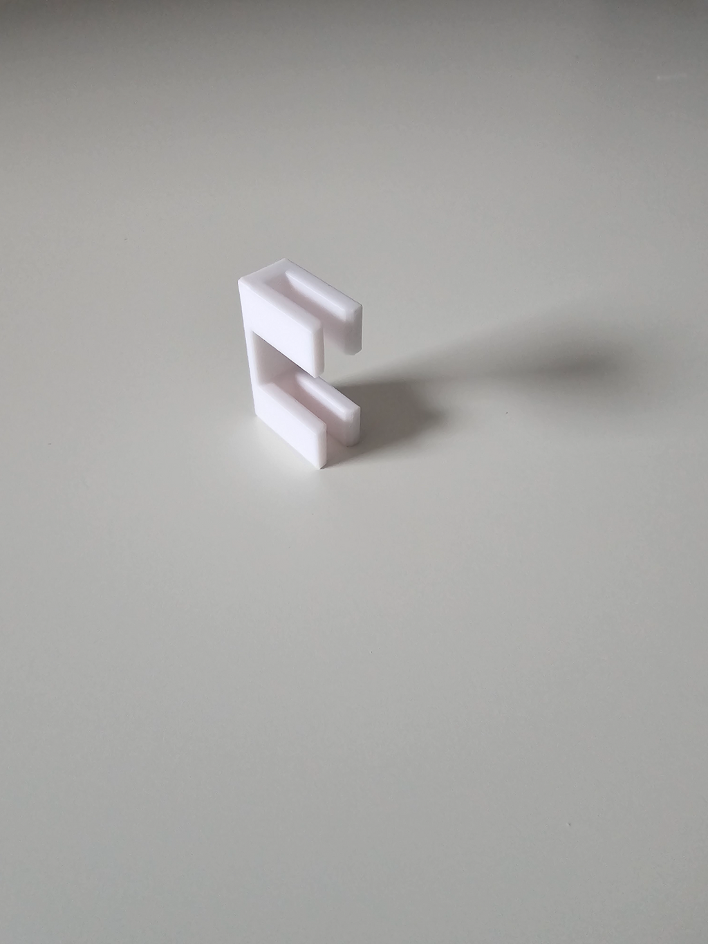 Befestigung für ein LED Band am HEXALEAF