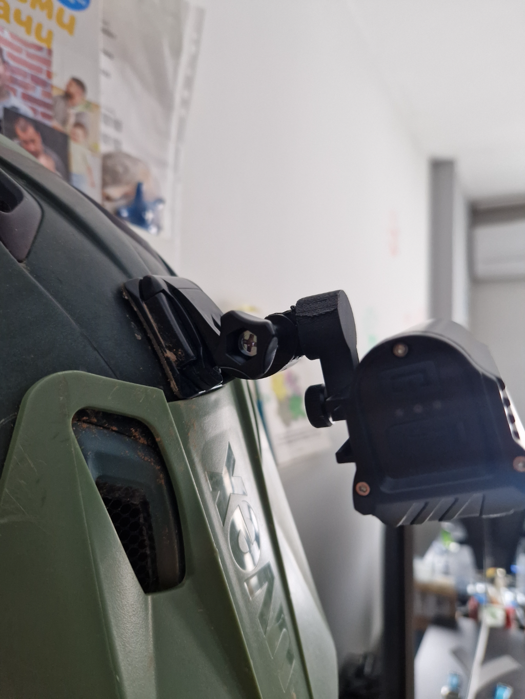 Headlight mount with GoPro mount