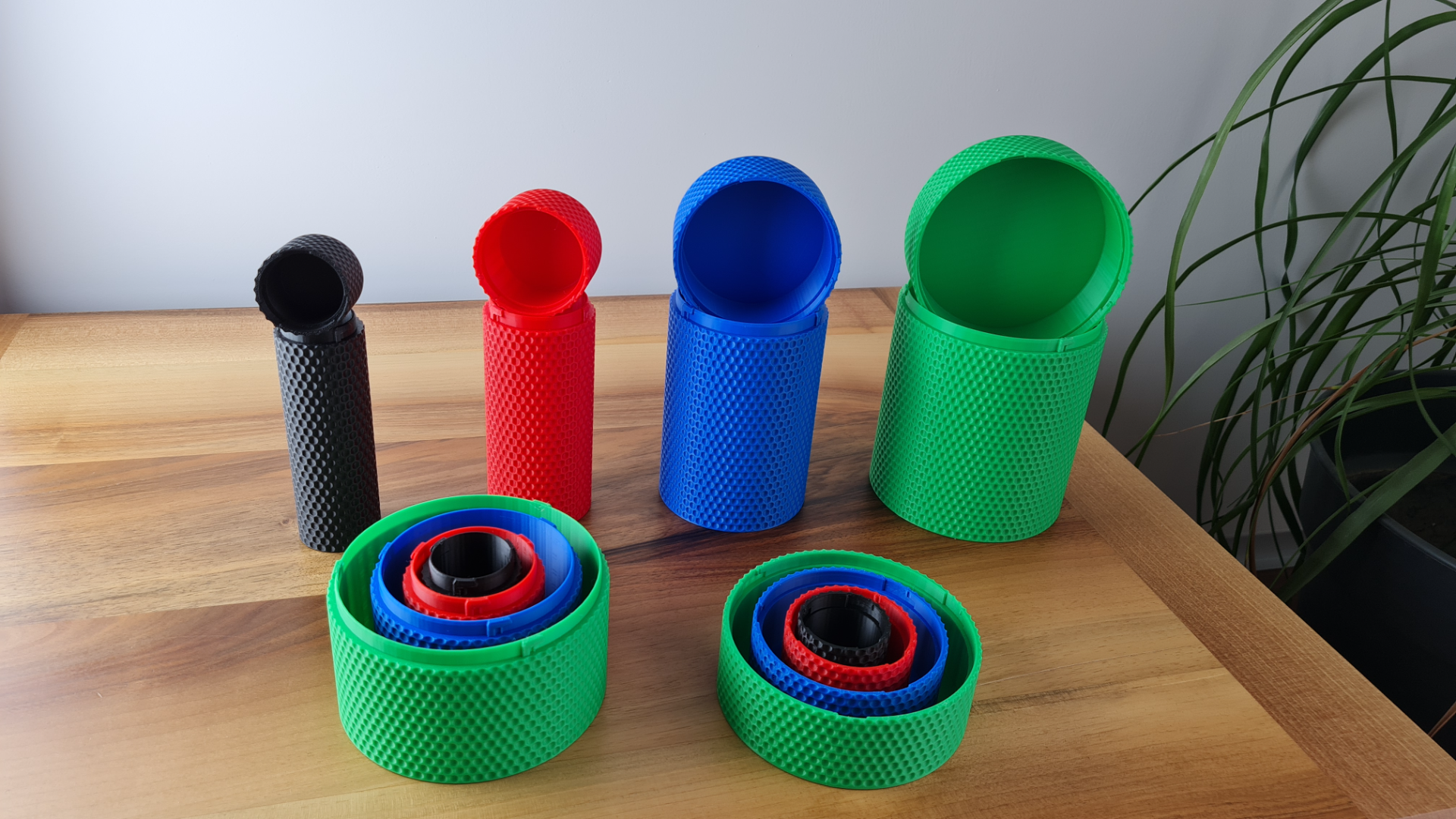 Golf ball surface container /box