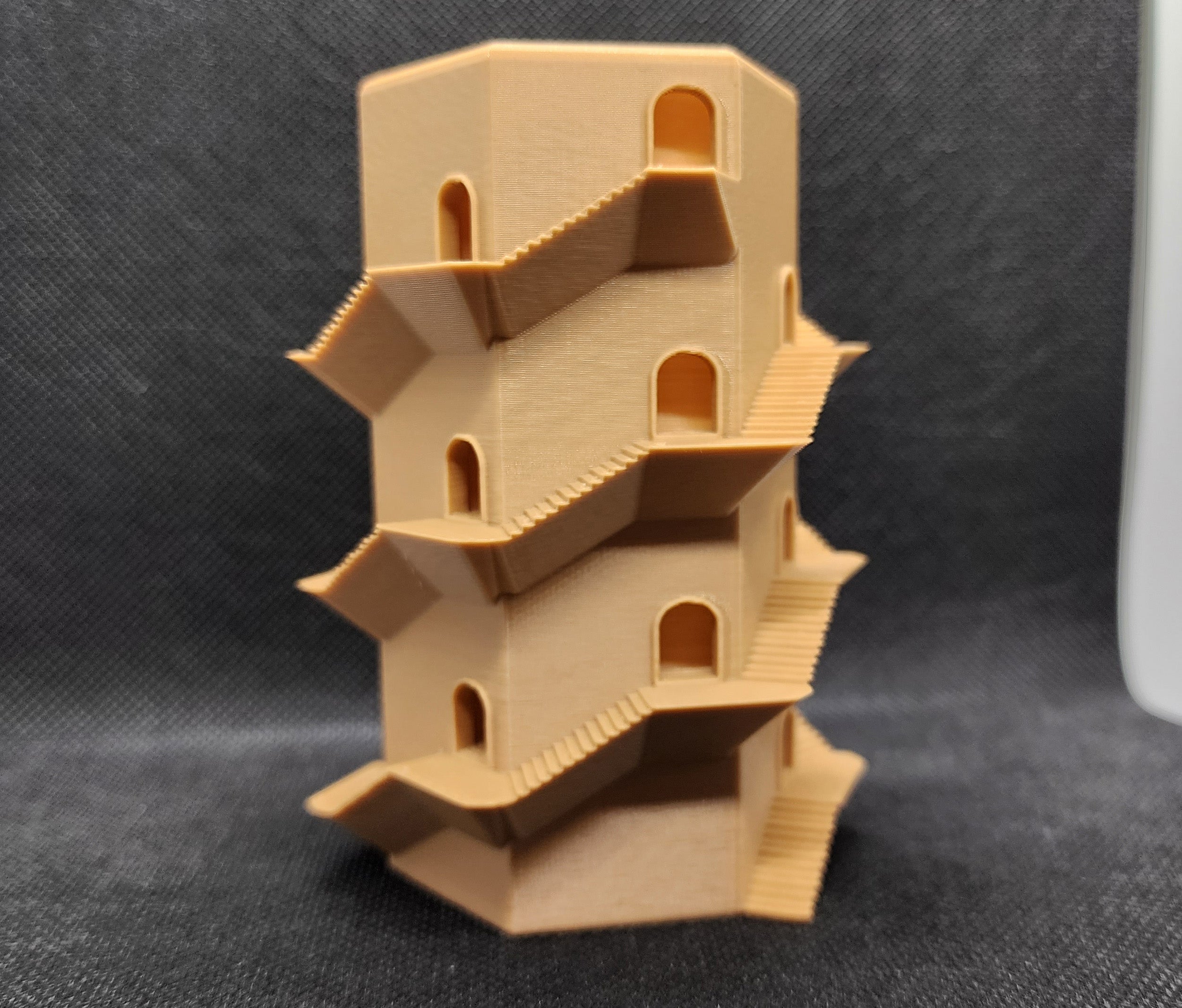 Spiral Tower of Mystery Doors