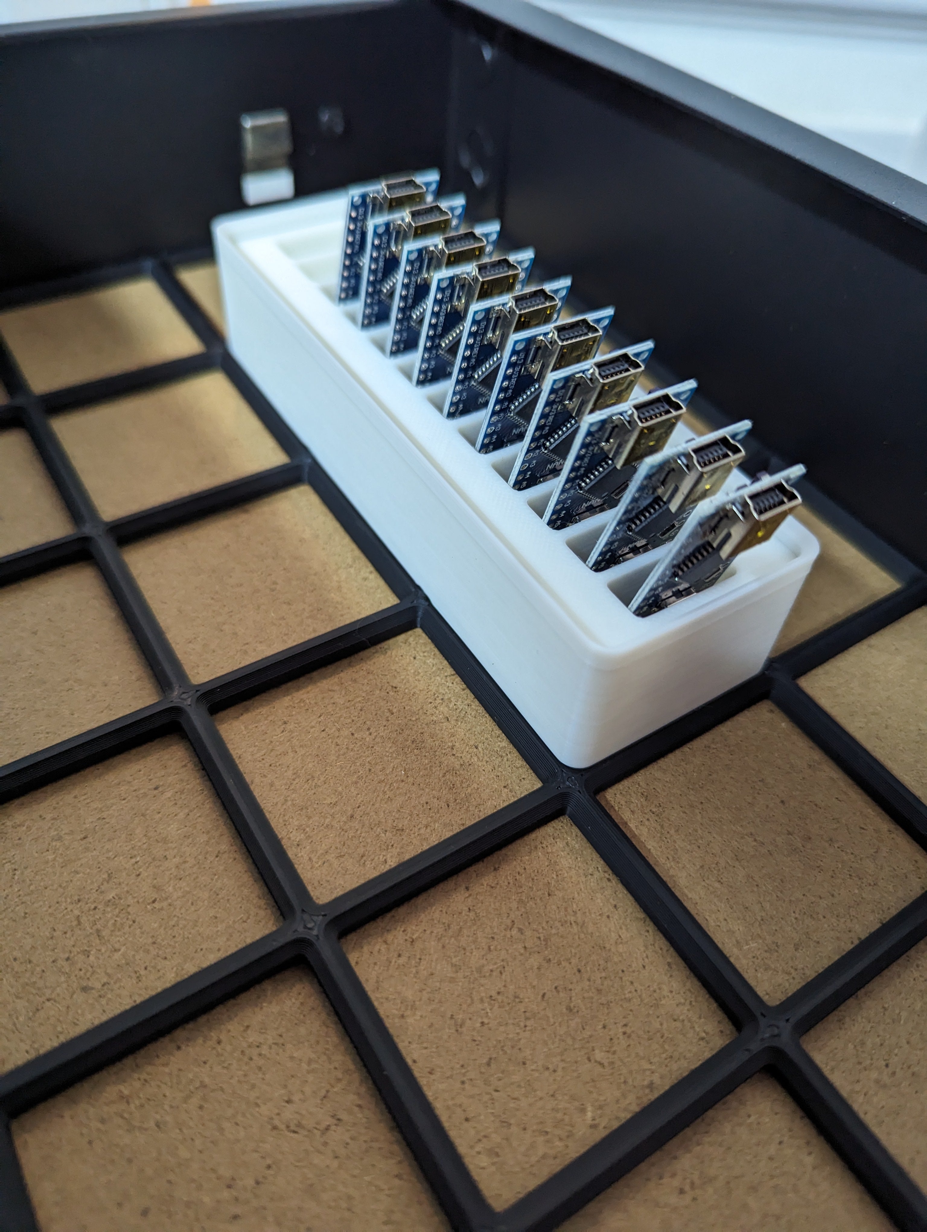 Gridfinity 1x3x4 Arduino Nano Storage NO LEGS