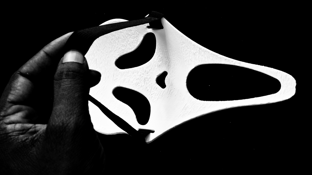 GHOST FACE MASK FOR KIDS AND ADULT SIZE'S