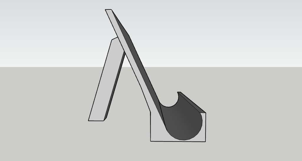 large ipad/tablet/display viewing holder