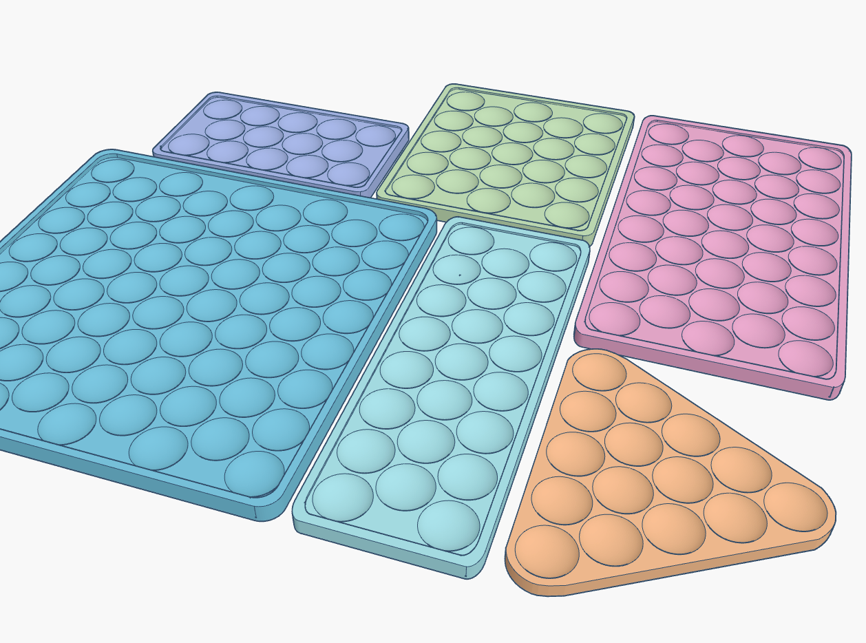 Scalable Sorting Trays x 6