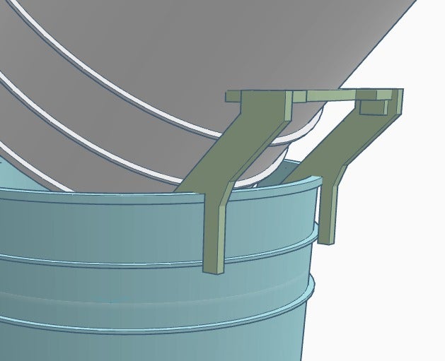Honey Bucket Rack