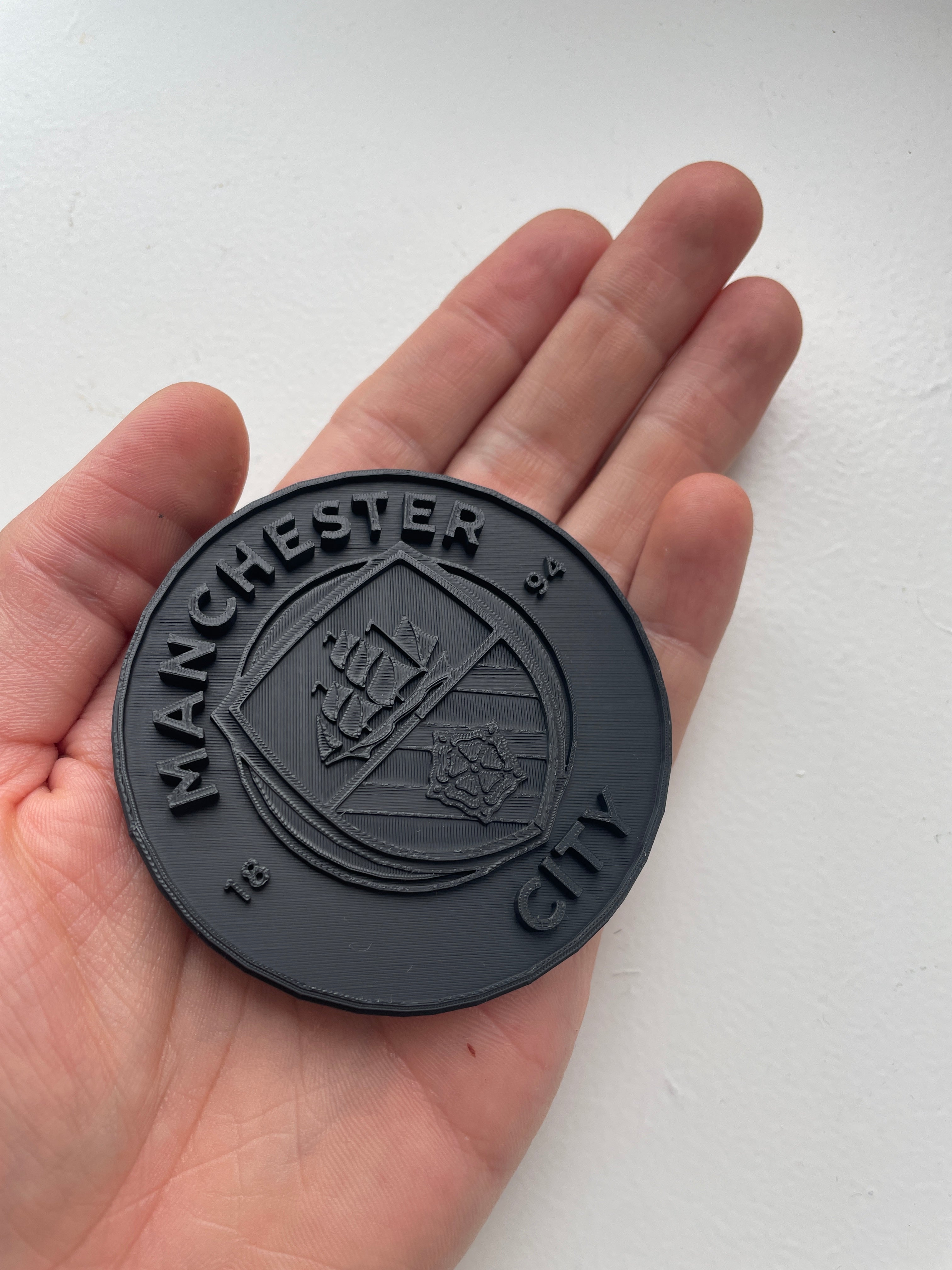 Manchester City 3D Logo | Wall Art & Desk Display