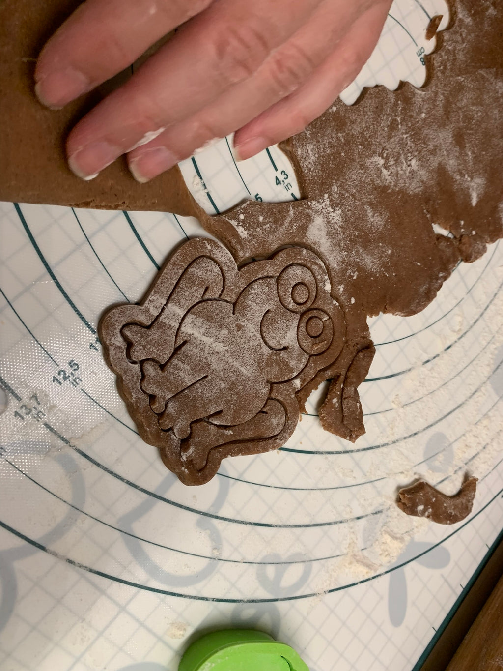 Frog cookie cutter